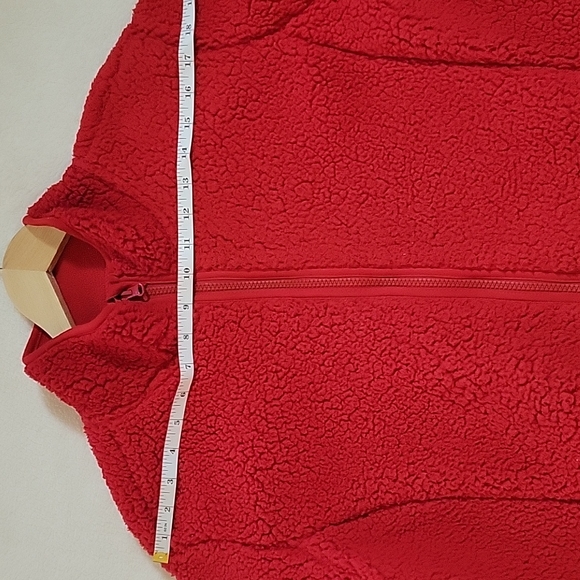 JF RED TEDDY JACKET XL - Picture 10 of 12